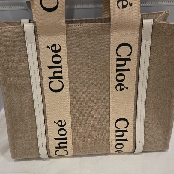 Chloe Medium Woody Tote Bag - Picture 4 of 8